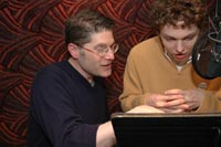 Bob working with a student named Andrew