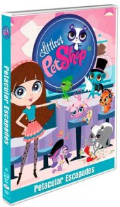 Littlest Pet Shop Petacular Escapades DVD Art