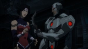 Justice League Throne of Atlantis Wonder Woman Cyborg
