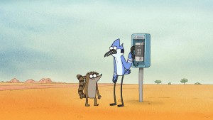 Regular Show Mordecai and Rigby Down Under