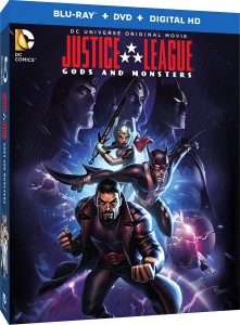 Justice League: Gods and Monsters Blu-ray art